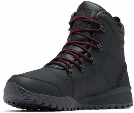 Columbia נעליים לקור לגברים Fairbanks Rover II black/red