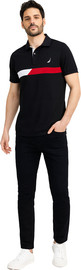 NAUTICA חולצת פולו לגבר דגם Slim Fit