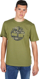TIMBERLAND טי שירט Timberland לגברים דגם Kennebec Tree Camo