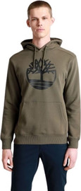TIMBERLAND קפוצ'ון Timberland לגברים Yc Core Logo Pull-Over Hoodie
