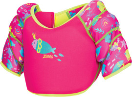 ZOGGS Zoggs Water Wings Vest אפוד שחיה לילדים - ורוד