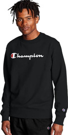 CHAMPION סווטשרט Champion לגברים דגם Script Logo
