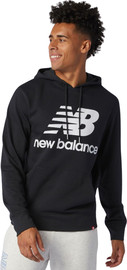 New Balance קפוצ'ון - Logo Po Hoodie - גברים