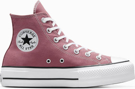 CONVERSE נעלי אולסטאר Chuck Taylor Lift Platform נשים - קונברס אולסטאר - Pink