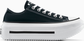 CONVERSE נעלי אולסטאר Chuck Taylor Lift Double Stack Platform נשים - קונברס אולסטאר - Black