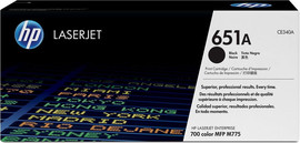 HP טונר שחור מקורי HP 651 CE340ABK (13,500 דפים)