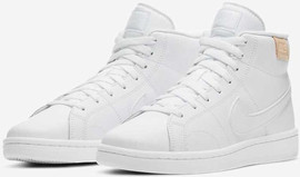 NIKE נעלי סניקרס נייקי Nike COURT ROYALE 2 MID נעלי אופנה