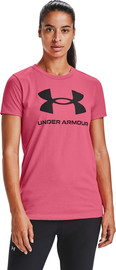 UNDER ARMOUR טי שירט Under Armour לנשים דגם Live Sportstyle Graphic