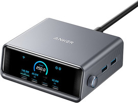 Anker עמדת טעינה 6 יציאות Anker אנקר Prime Charger GaN A2345