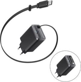 Anker מטען קיר משולב כבל ANKER 35W אנקר דגם A2658G11 51266