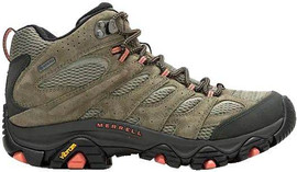 Merrell נעלי מירל מואב 3 נגד מים לנשים Merrell J036310 MOAB 3 MID GTX/OLIVE