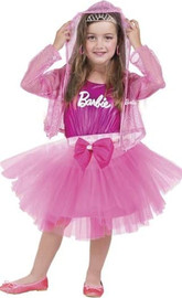 Barbie תחפושת ברבי טוטו ורודה לילדות – פורים שושי זוהר