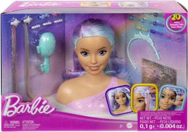Barbie ברבי ראש בובה עיצוב שיער בדמות פיה