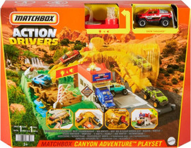 Mattel סט מכוניות אקשן הרפתקה בהרים - Matchbox