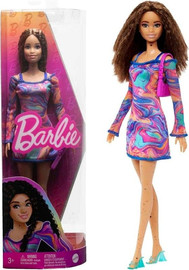Barbie ברבי פאשניסטה שמלה משויישת