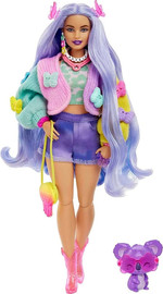 Barbie ברבי אקסטרא EXTRA - עליונית סרוגה צבעונית