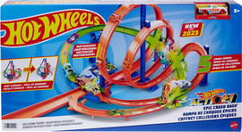Hot Wheels הוט ווילס מסלול לופים התנגשויות ענק