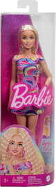 Mattel ברבי בובת פאשניסטה שמלה צבעונית - Barbie