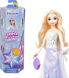 Mattel ברבי בובת דיסני פרוזן סיבוב וריביל בובת אלזה - Barbie