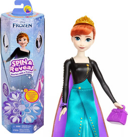 Mattel ברבי בובת דיסני פרוזן סיבוב וריביל בובת אנה - Barbie