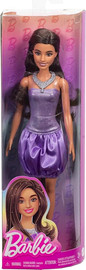 Mattel ברבי פאשניסטה שמלה סגולה אלגנטית - Barbie