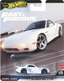 Hot Wheels הוט ווילס מכוניות פרימיום זהב מהיר ועצבני - מאזדה - Hot Wheels