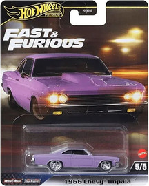 Hot Wheels הוט ווילס מכוניות פרימיום זהב מהיר ועצבני - שברולט אימפלה - Hot Wheels