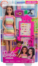 Mattel ברבי מארז קריירה גננת ובובה ילדה - Barbie