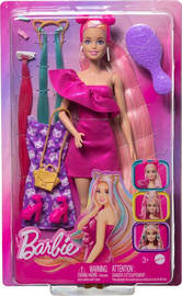 Barbie ברבי סטייליסטית בובת חתול כולל 10 אביזרי שיער - Barbie