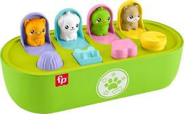 Fisher-price חיות קופצות פישר פרייס לגילאי 9+