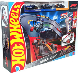 Hot Wheels מסלול מרוצים ספרינט פורמולה 1 עם 3 מכוניות