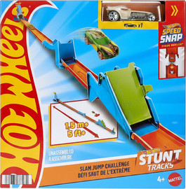Mattel ערכת מסלול פעלולים סלאם גאמפ צאלנג - Hot Wheels