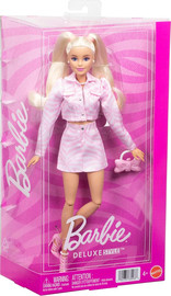 Barbie ברבי דלוקס פאשניסטה ג׳קט ג׳ינס ורוד בלונדינית