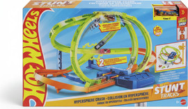 Mattel ערכת מסלול פעלולים היפרספירה קראש - Hot Wheels