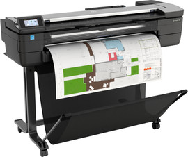 HP מדפסת משולבת HP DesignJet T830 של 36 אינץ' (F9A30D)