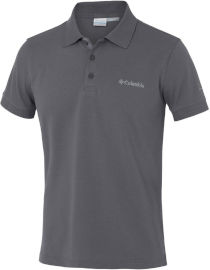 Columbia חולצת פולו לגברים Cascade Range Solid Polo city grey