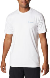 Columbia TECH TRAIL GRPH T white htr XXL  חולצה