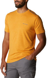 Columbia חולצה קצרה לגברים Tech Trail Crew Neck