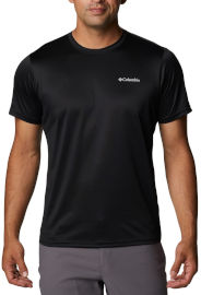Columbia COLUMBIA HIKE CREW black חולצה מנדפת