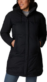 Columbia מעיל פוך לנשים Mountain Croo II Mid Down Black