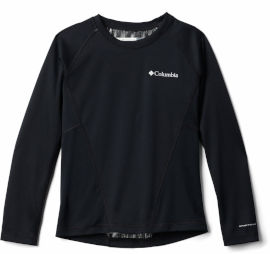 Columbia חולצה תרמית לילדים ונוער Youth Midweight Crew II black typo