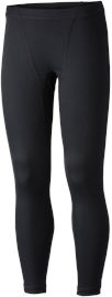 Columbia מכנסיים תרמיים ארוכים לילדים ונוער Midweight Tight black typo