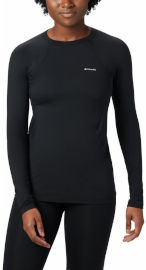 Columbia חולצה תרמית ארוכה לנשים Midweight Stretch Long Sleeve Top black/black