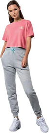 CHAMPION טי שירט Champion לנשים דגם Campus Knit