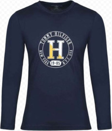 TOMMY HILFIGER טישרט ארוך מודפס לגבר TOMMY HILFIGER‏