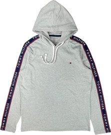 TOMMY HILFIGER סוויטשירט קפוצ'ון -פרנץ' טרי  TOMMY HILFIGER