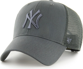 47 brand כובע רשת מובנה NY- צבע אפור