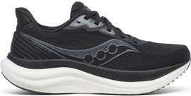 Saucony נעלי ריצה סאקוני טריומף 23 רחבות לנשים Saucony TRIUMPH 23 S11024-200 Wide BLACK/WHITE