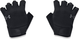 UNDER ARMOUR כפפות לחדר כושר אנדר ארמור כפפות אימון לגבר הרמת משקולות ספורט Under Armour Men's Training Black Gloves