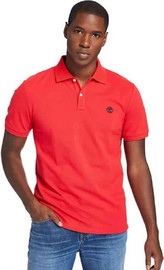 TIMBERLAND חולצת פולו  שרוול קצר Timberlandלגברים דגם  SS MR polo reg